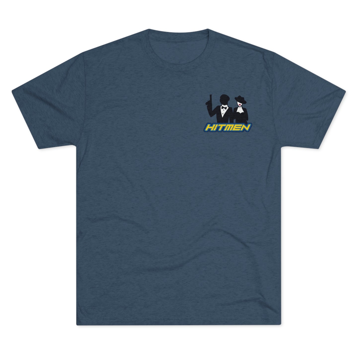 Hitmen Logo Tri-Blend Crew Tee