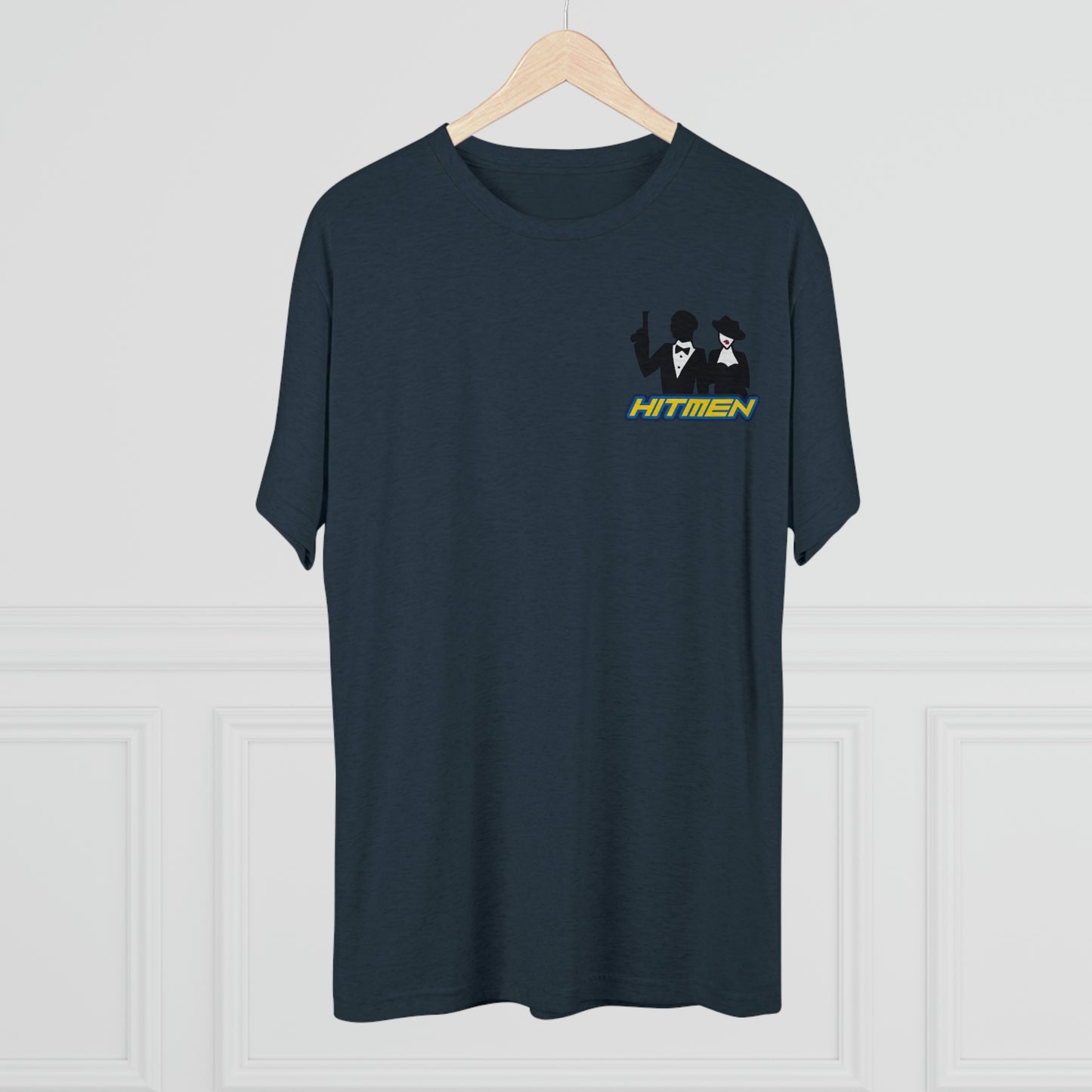 Hitmen Logo Tri-Blend Crew Tee