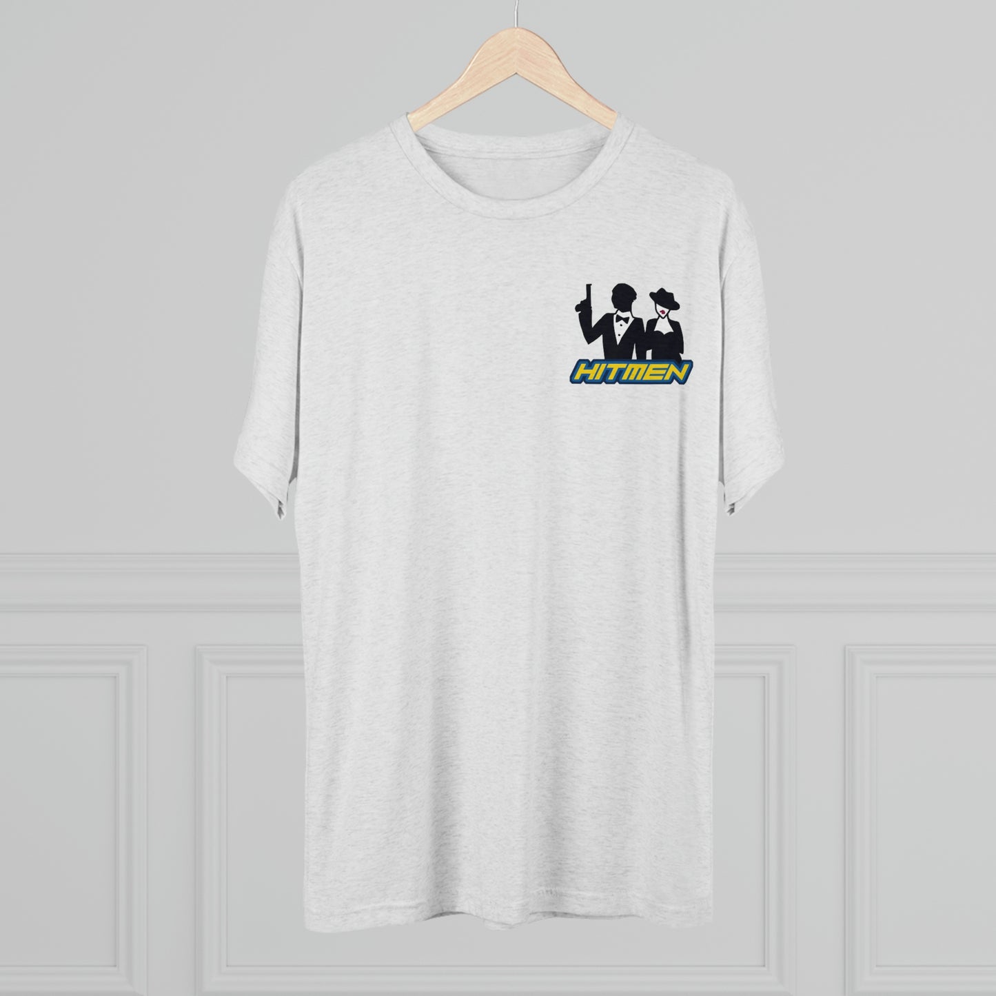 Hitmen Logo Tri-Blend Crew Tee