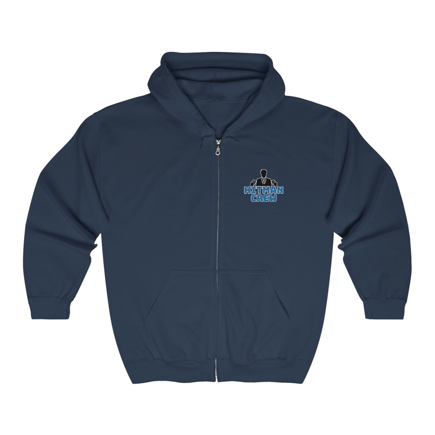 Hitmen Unisex Heavy Blend™ Full Zip Hooded Sweatshirt
