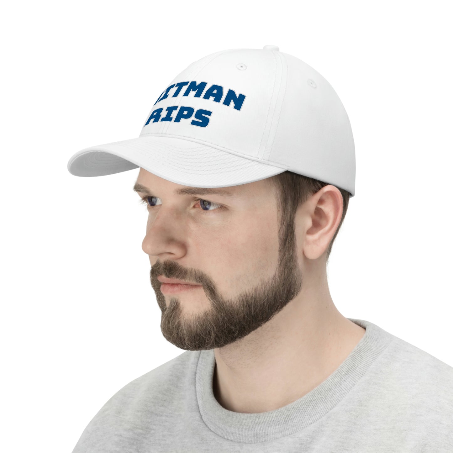 Blue Hitman Rips Twill Hat
